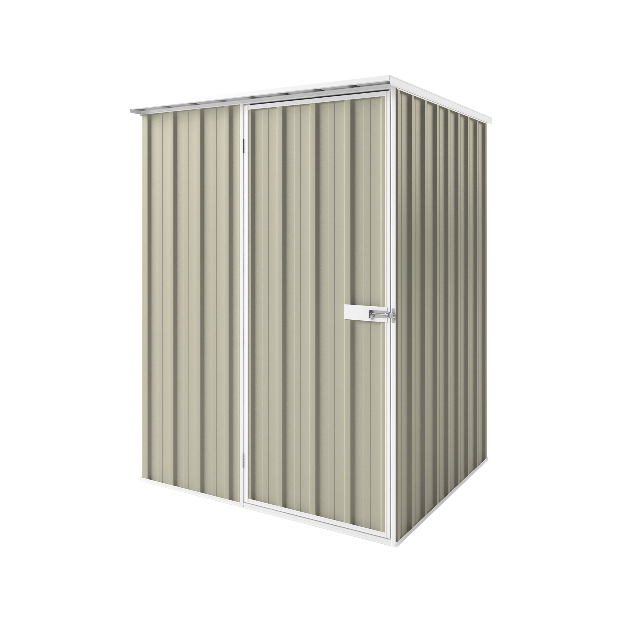 1.5m x 1.5m Flat Roof Garden Shed
