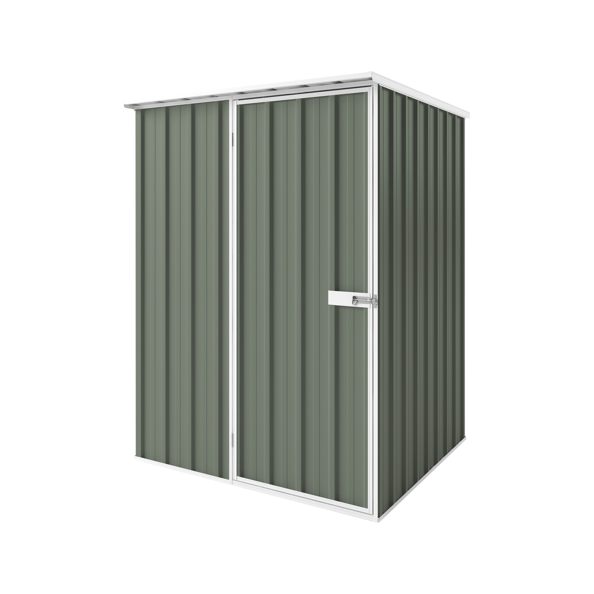 1.5m x 1.5m Flat Roof Garden Shed