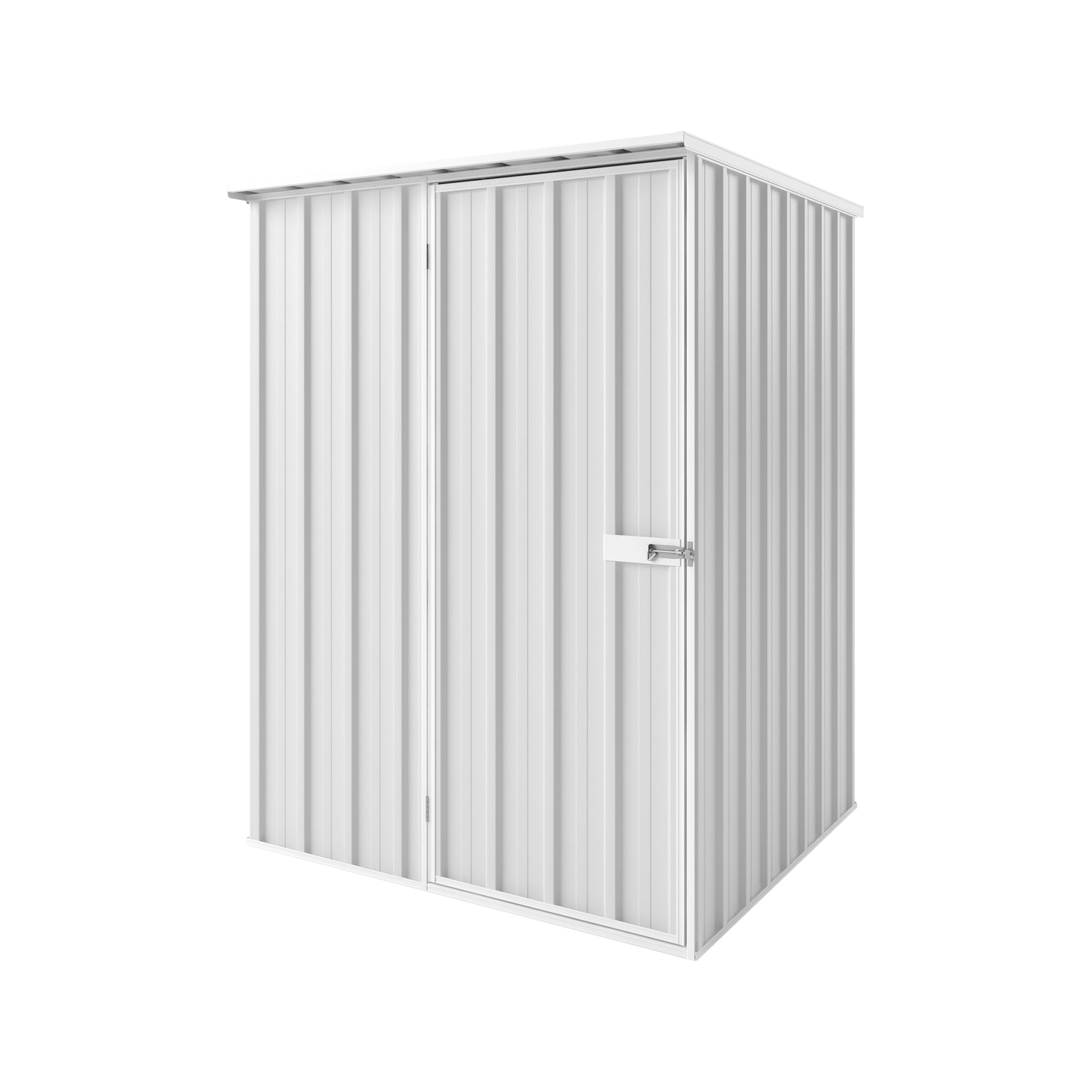 1.5m x 1.5m Flat Roof Garden Shed