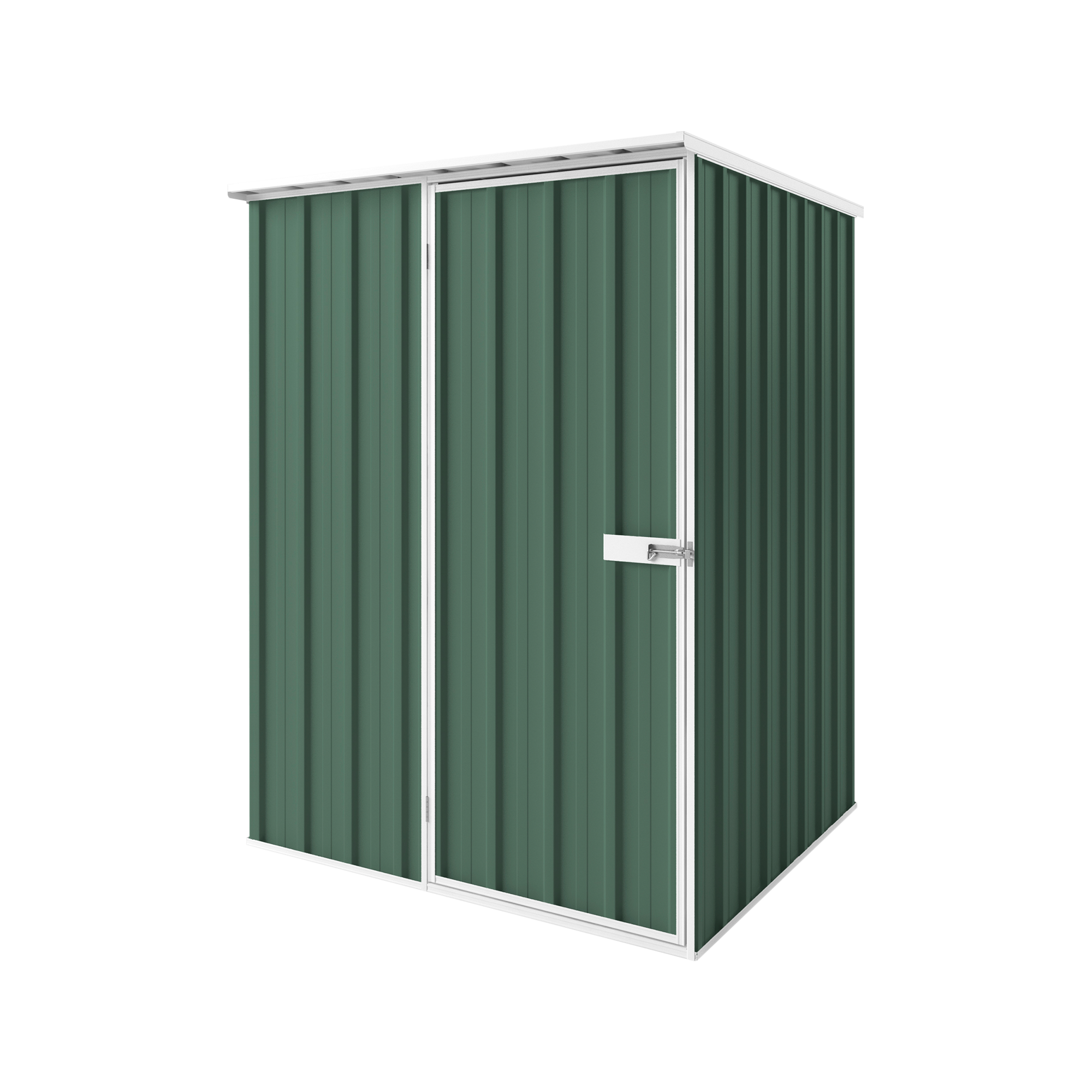 1.5m x 1.5m Flat Roof Garden Shed