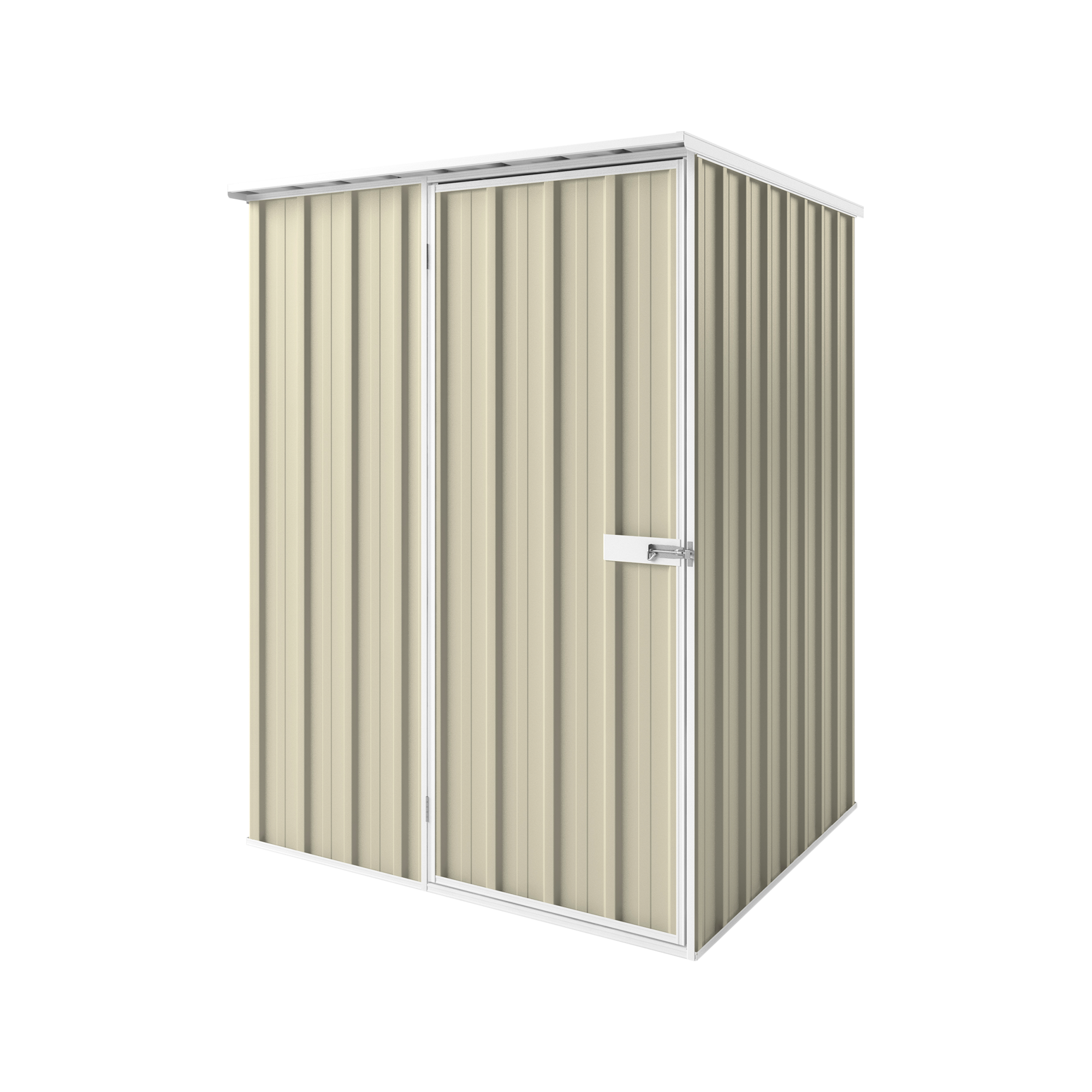 1.5m x 1.5m Flat Roof Garden Shed