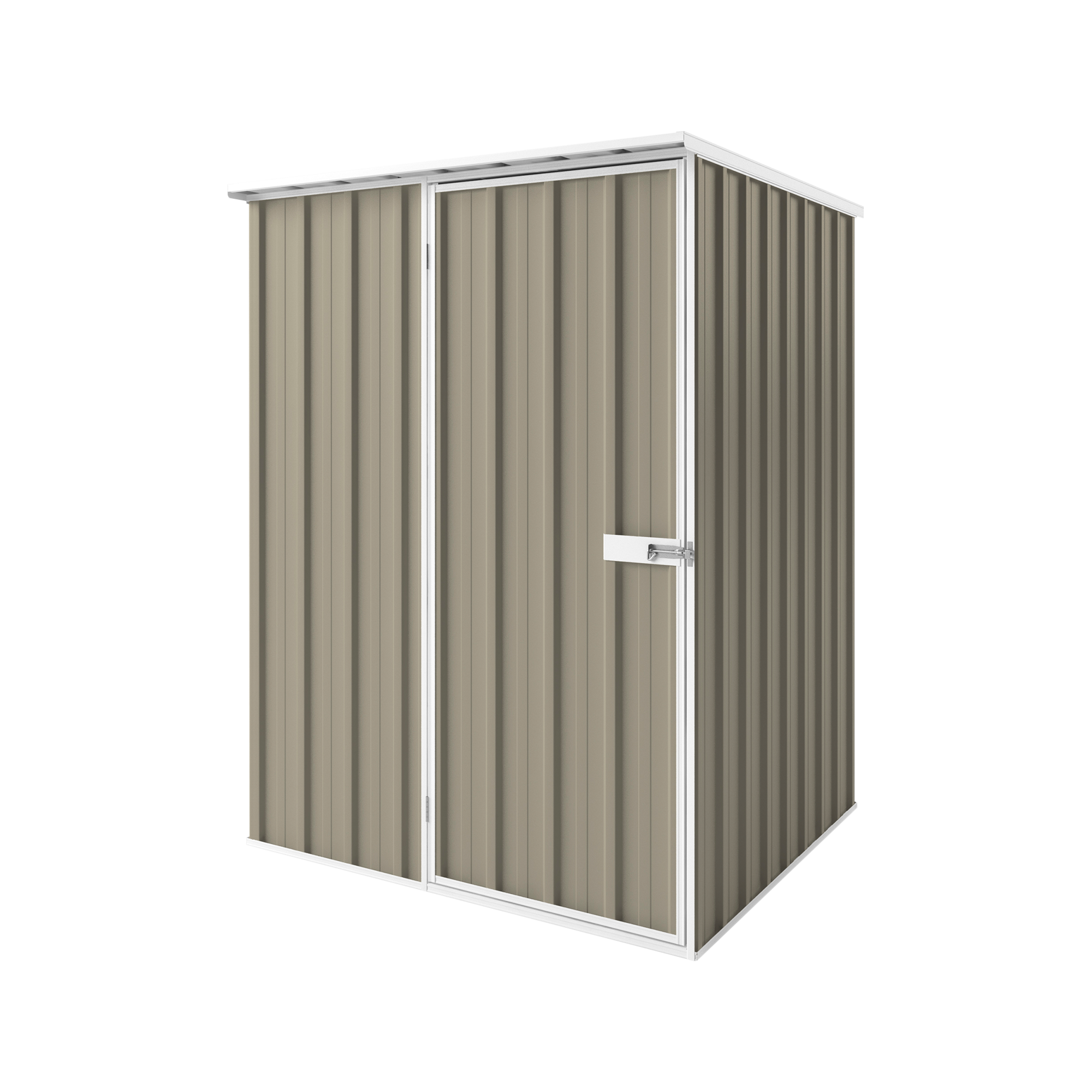 1.5m x 1.5m Flat Roof Garden Shed