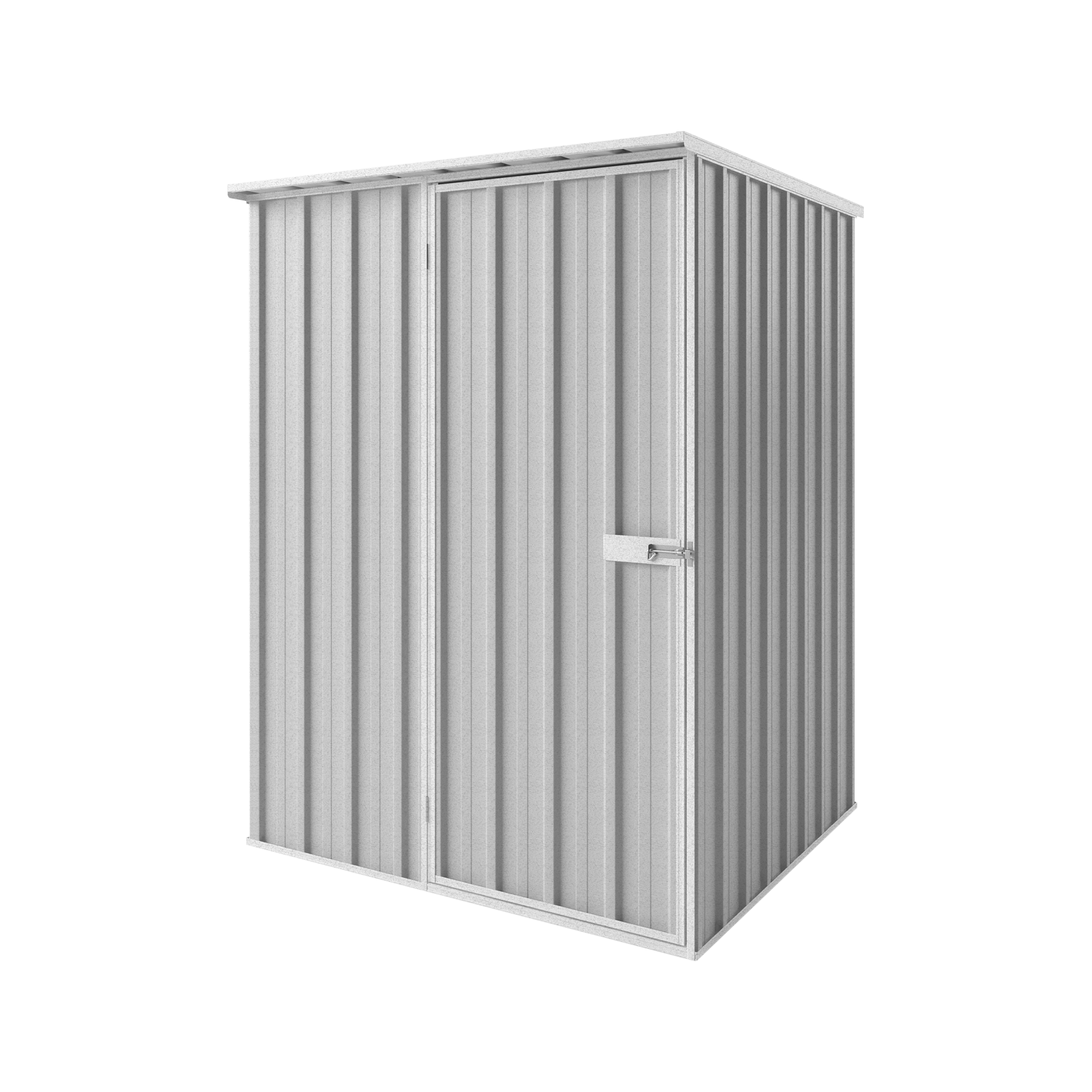 1.5m x 1.5m Flat Roof Garden Shed