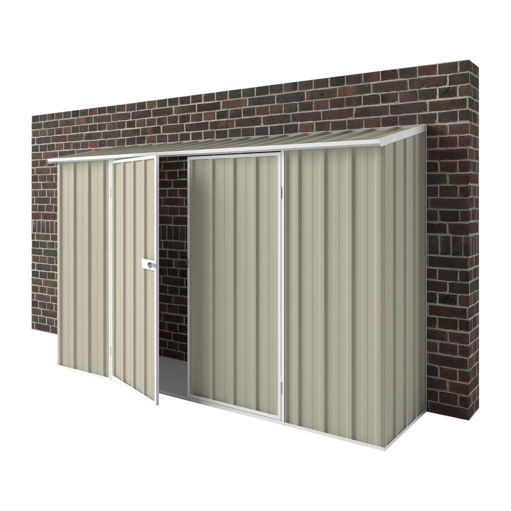 3m x 0.78m Off The Wall Garden Shed