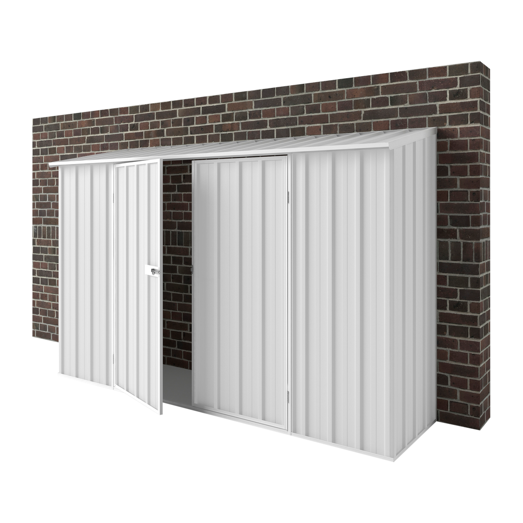 3m x 0.78m Off The Wall Garden Shed