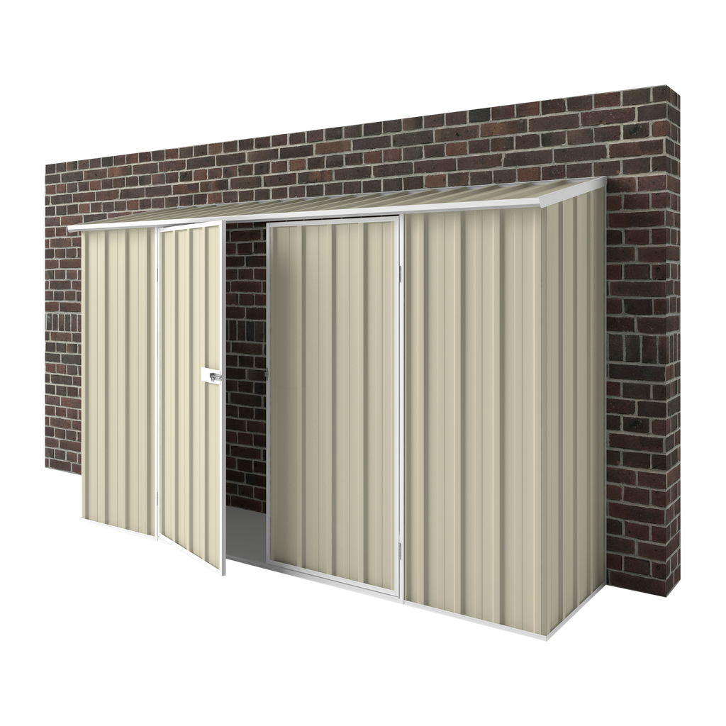 3m x 0.78m Off The Wall Garden Shed