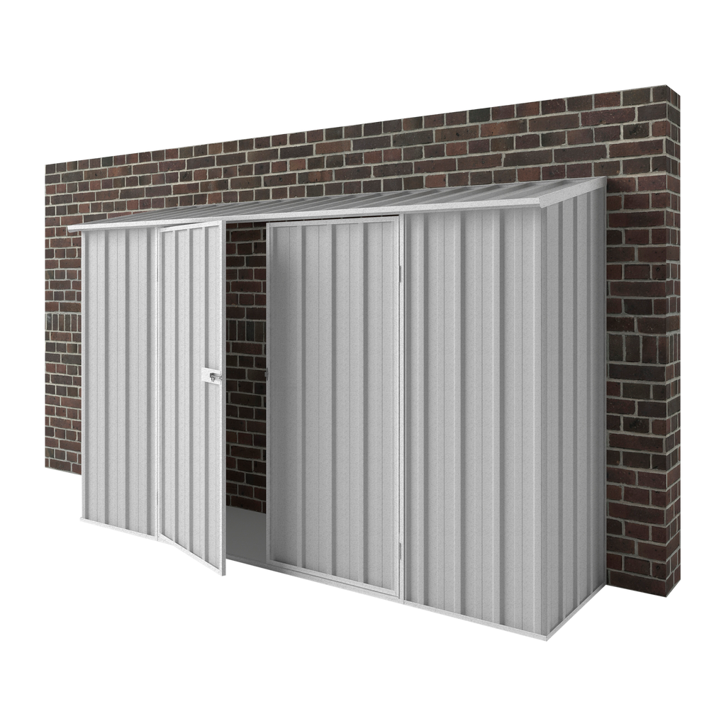 3m x 0.78m Off The Wall Garden Shed