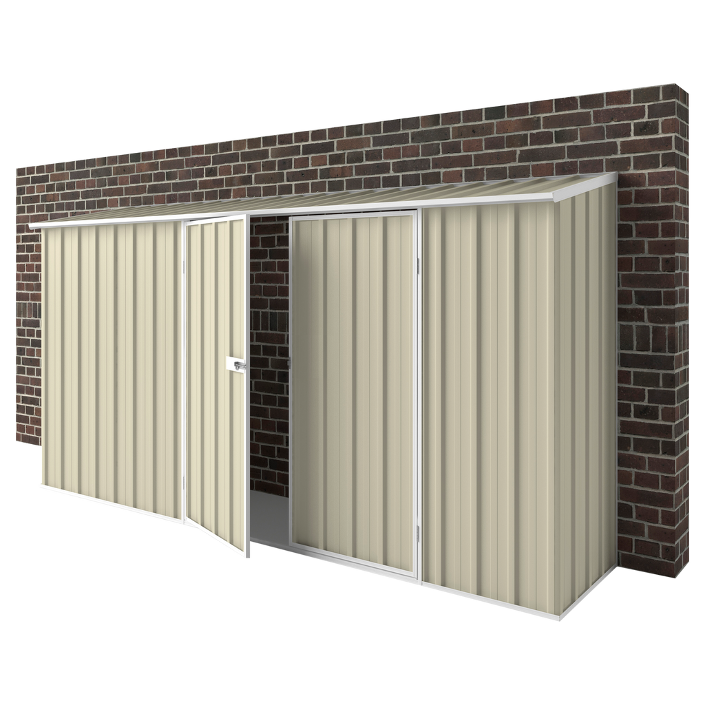 3.75m x 0.78m Off The Wall Garden Shed