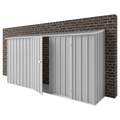 3.75m x 0.78m Off The Wall Garden Shed