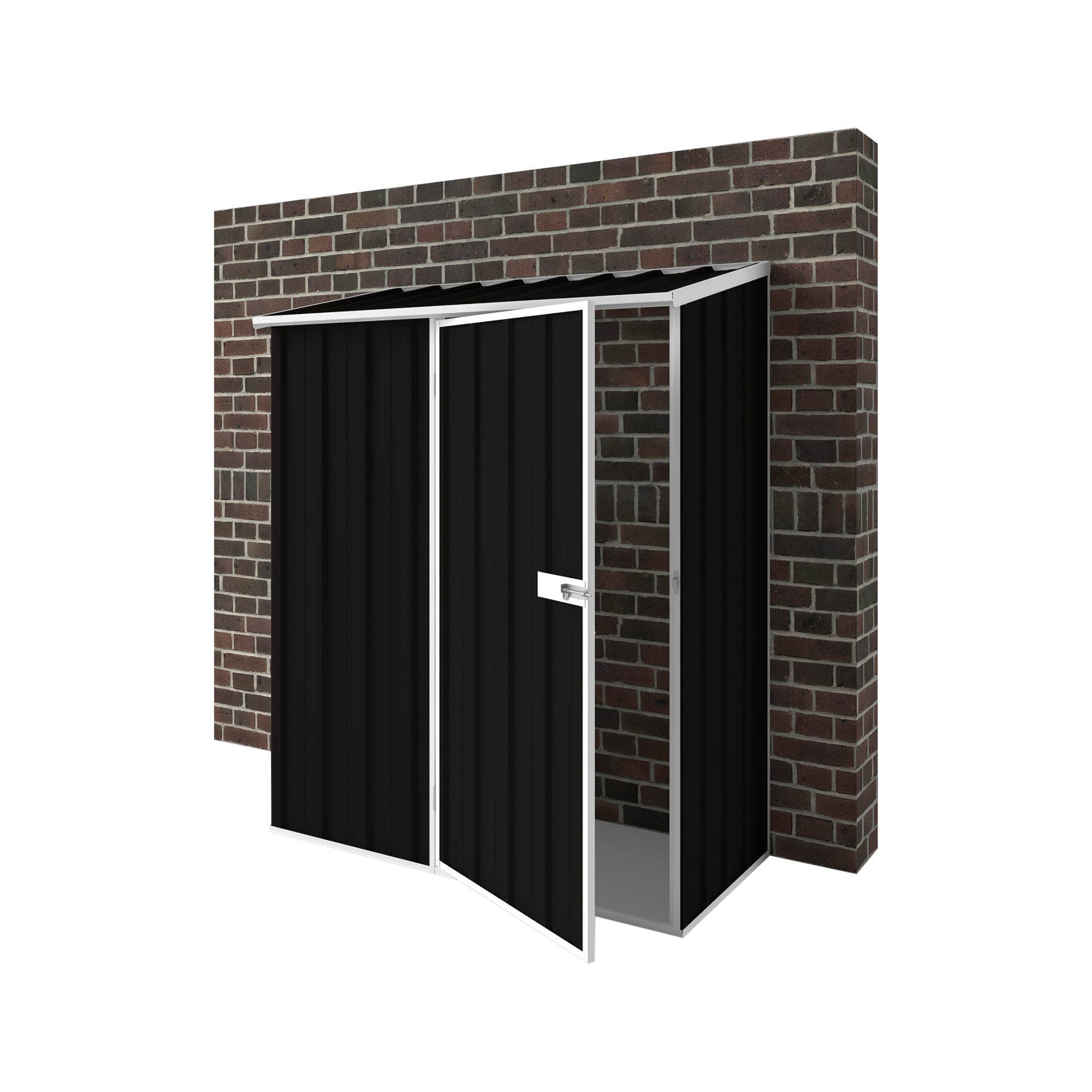 1.5m x 0.78m Off The Wall Garden Shed