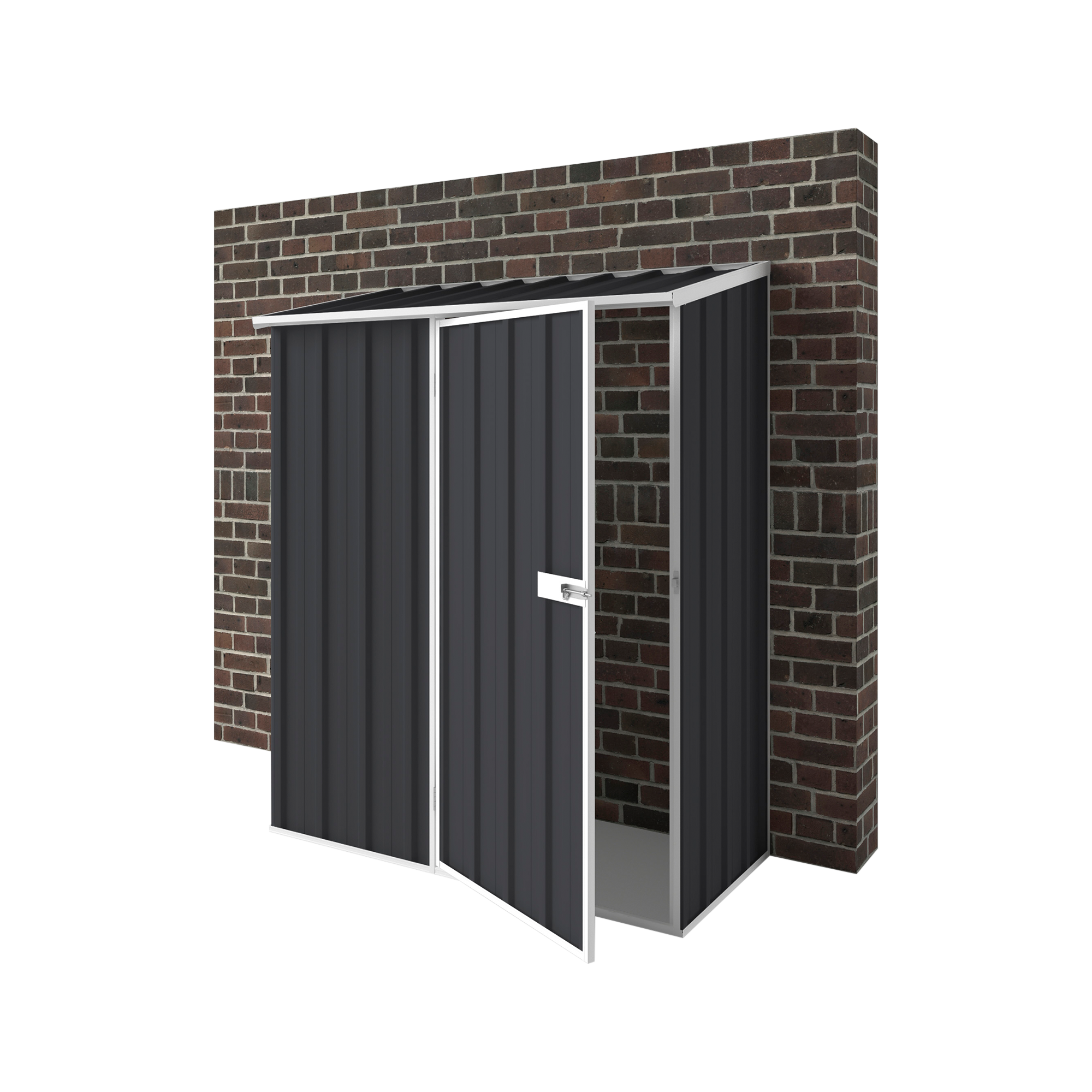 1.5m x 0.78m Off The Wall Garden Shed