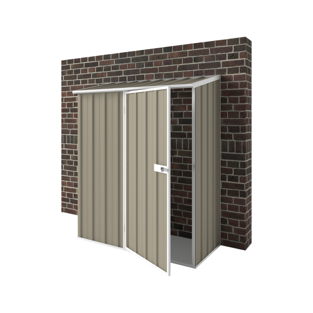 1.5m x 0.78m Off The Wall Garden Shed