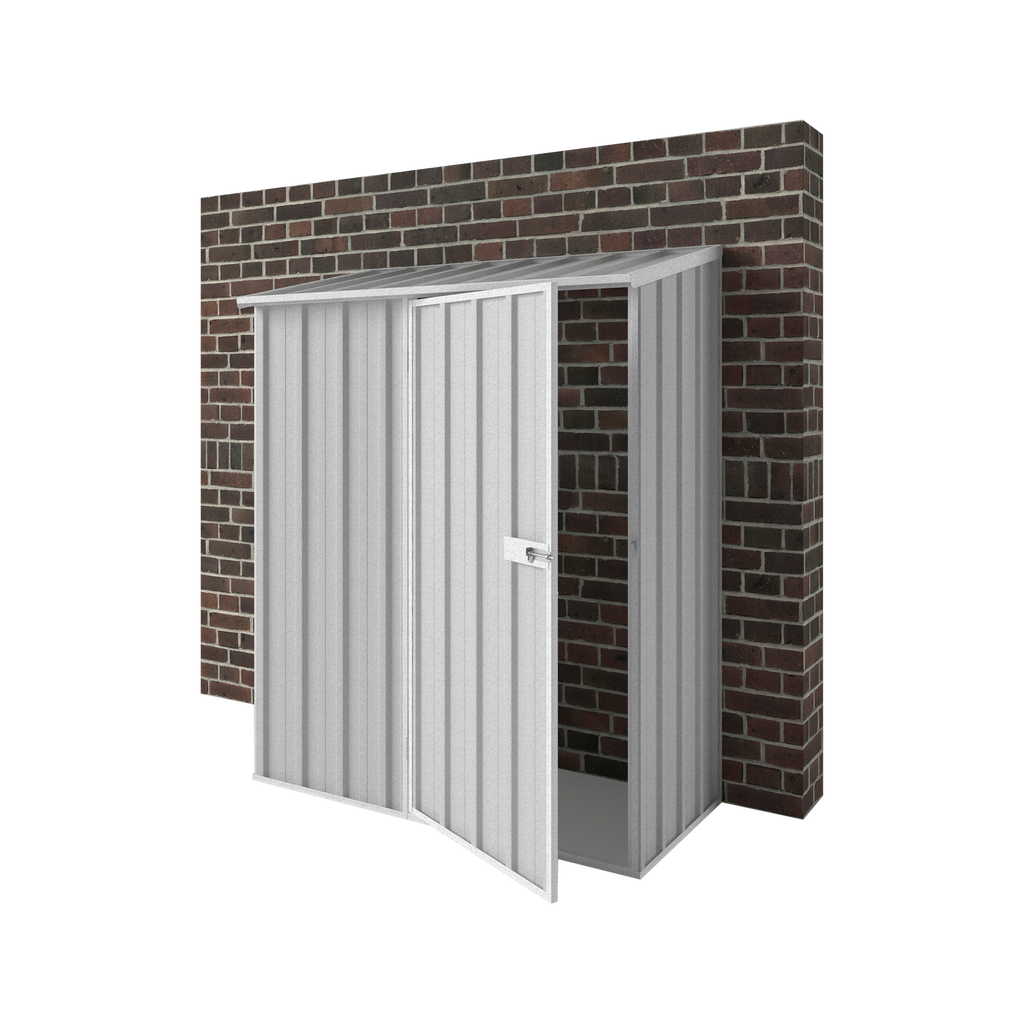 1.5m x 0.78m Off The Wall Garden Shed