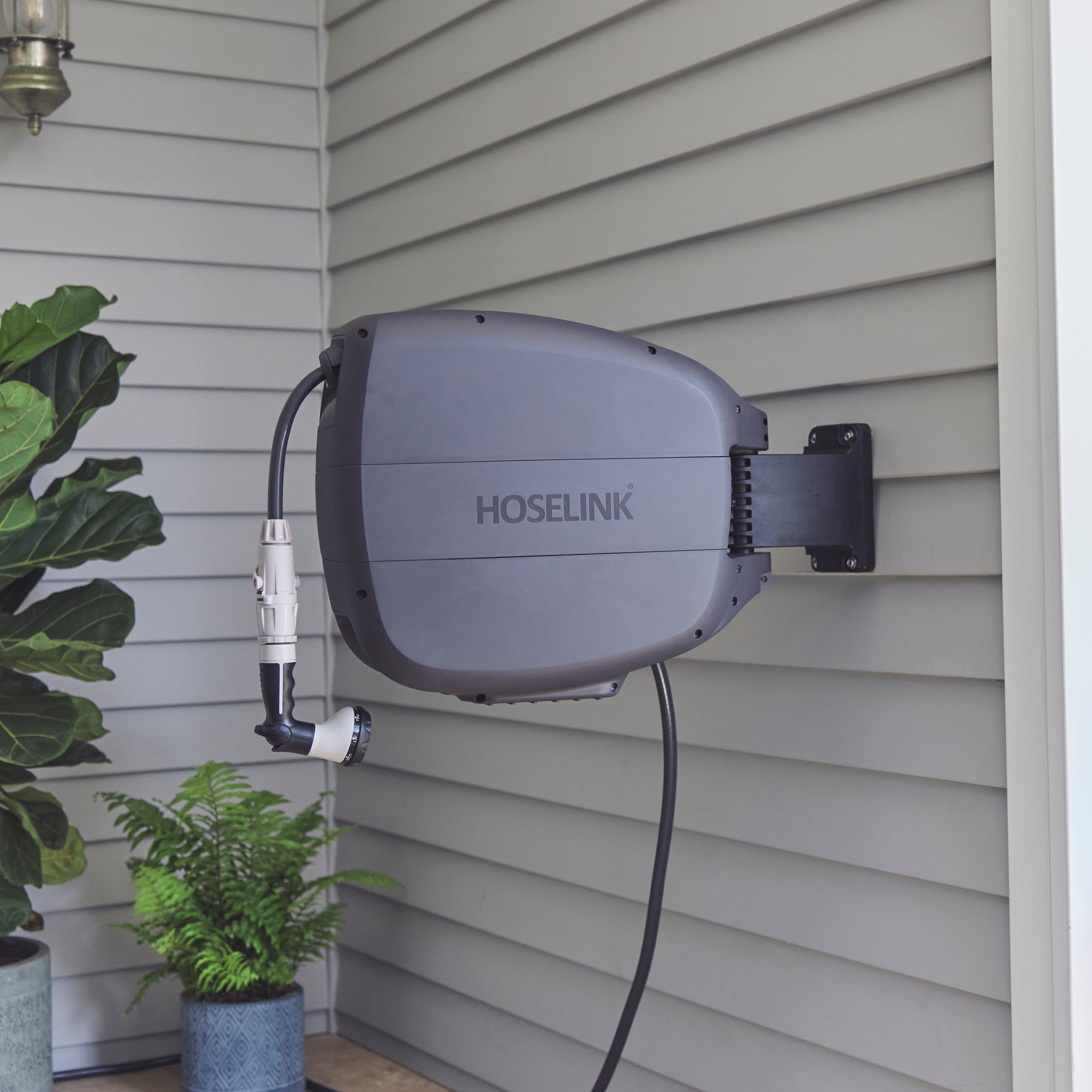 Evolve™ Retractable Hose Reel | Charcoal