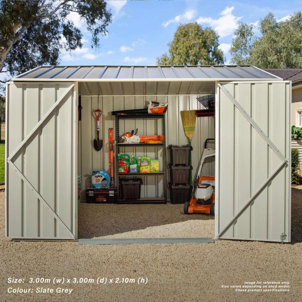 3.75m x 3.75m Gable Roof Garden Shed