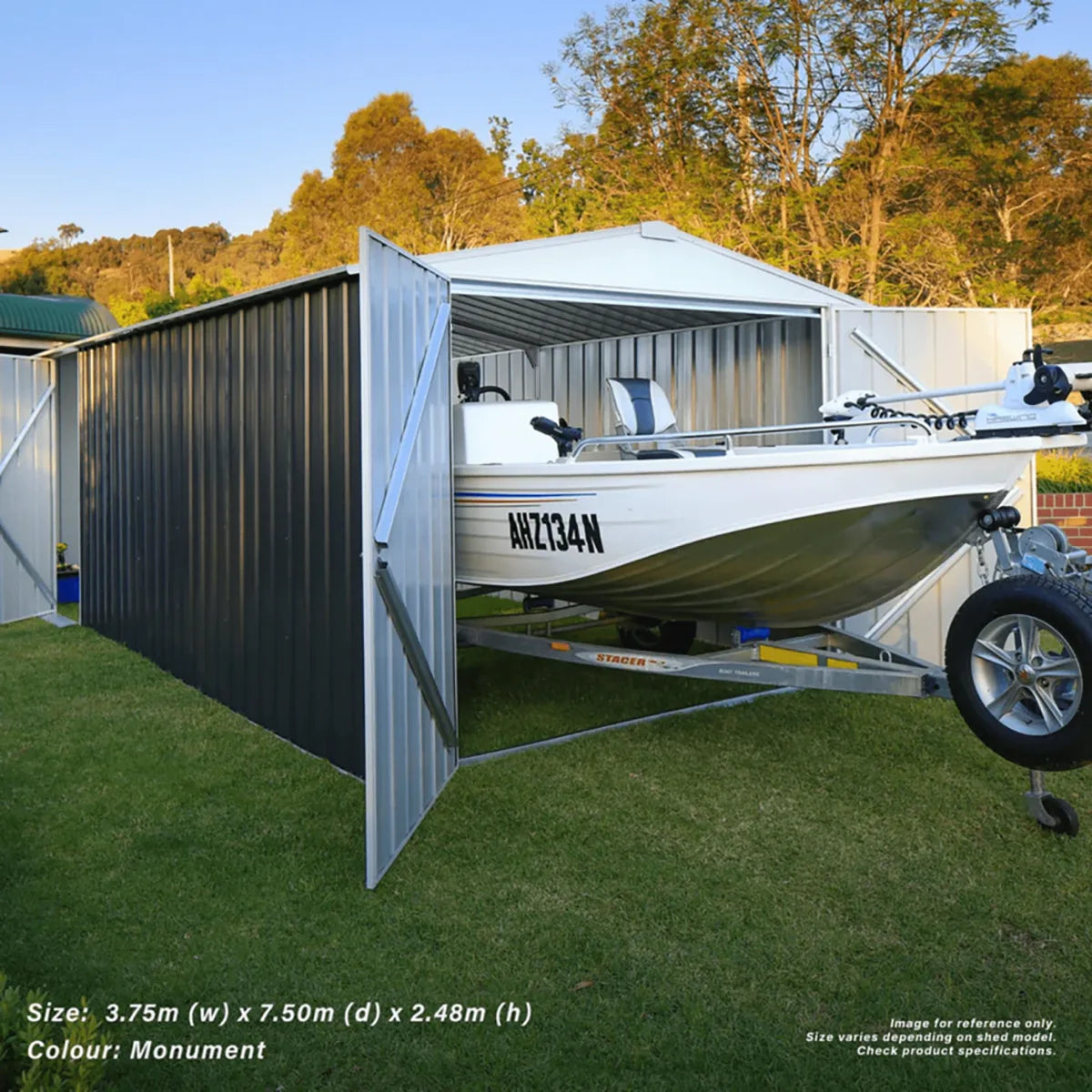 3m x 7.5m Garage Shed
