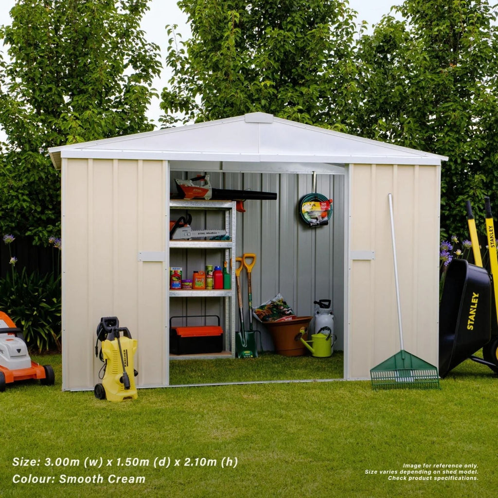 3m x 3m Gable Slider Garden Shed