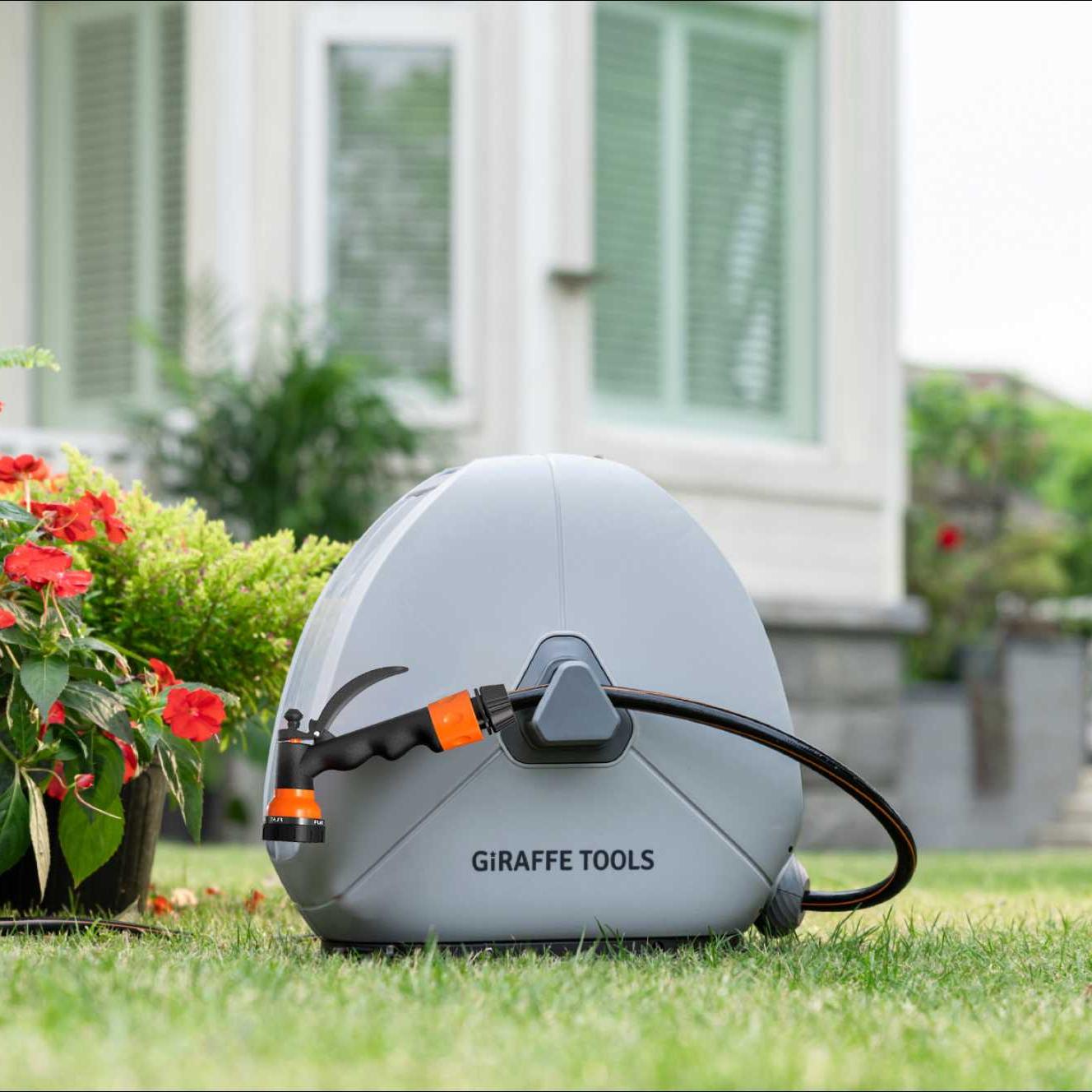 Ground-Mounted Retractable Hose Reel – 25m / 40m