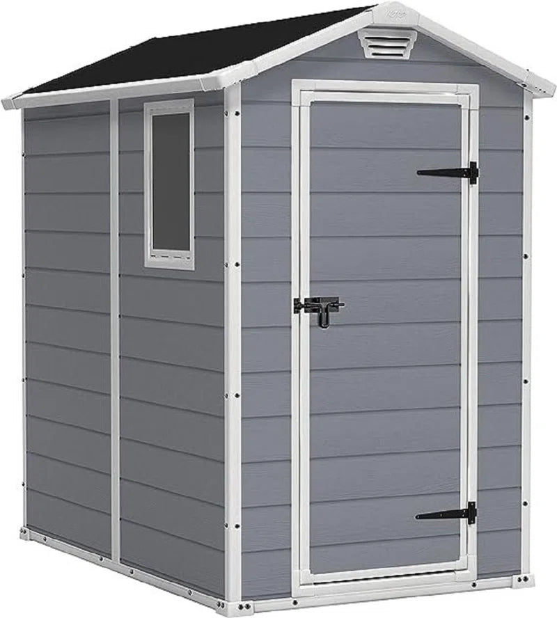 4 Ft. W X 6 Ft. D Apex Outdoor Garden Shed