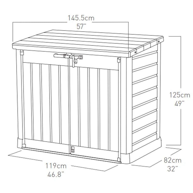 XL Storage Box 1200L