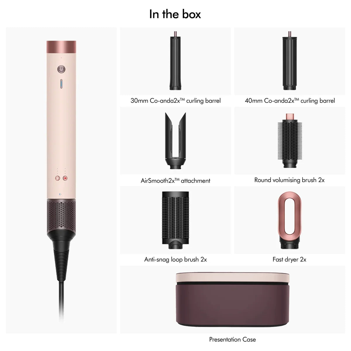 Dyson Airwrap Co-anda2™ multi-styler and dryer - straight and wavy-Ceramic Pink