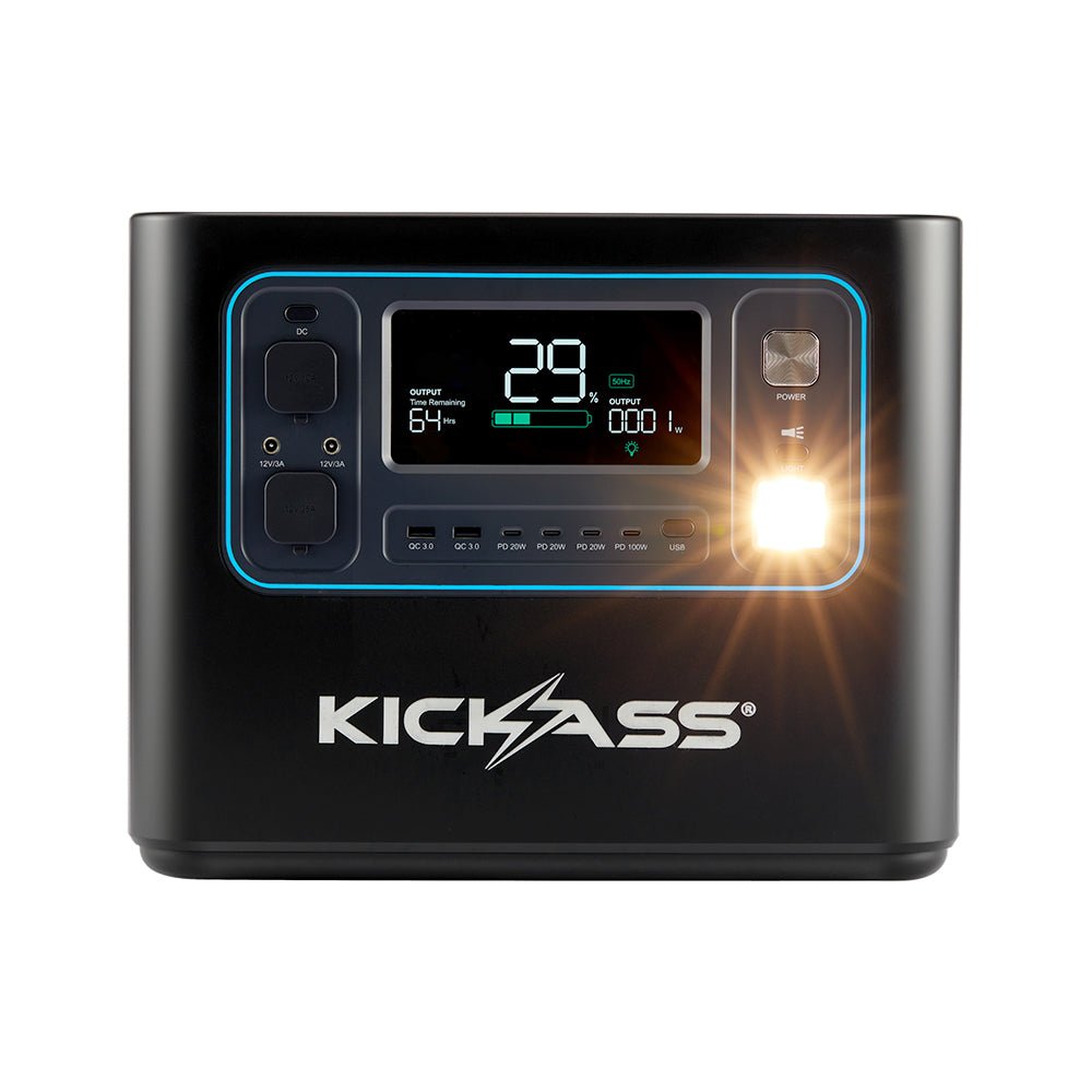 KickAss KickCharge 2400 Lithium Power Station - 2400W, 160Ah @ 12.8V