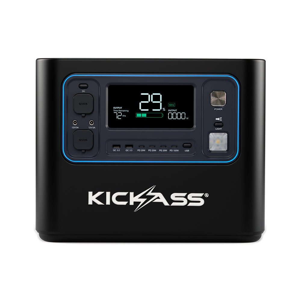 KickAss KickCharge 2400 Lithium Power Station - 2400W, 160Ah @ 12.8V
