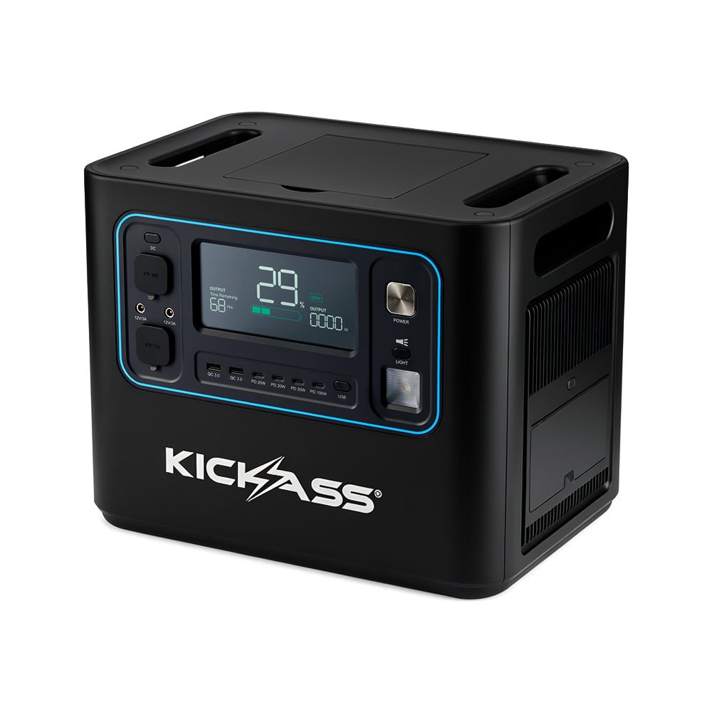 KickAss KickCharge 2400 Lithium Power Station - 2400W, 160Ah @ 12.8V