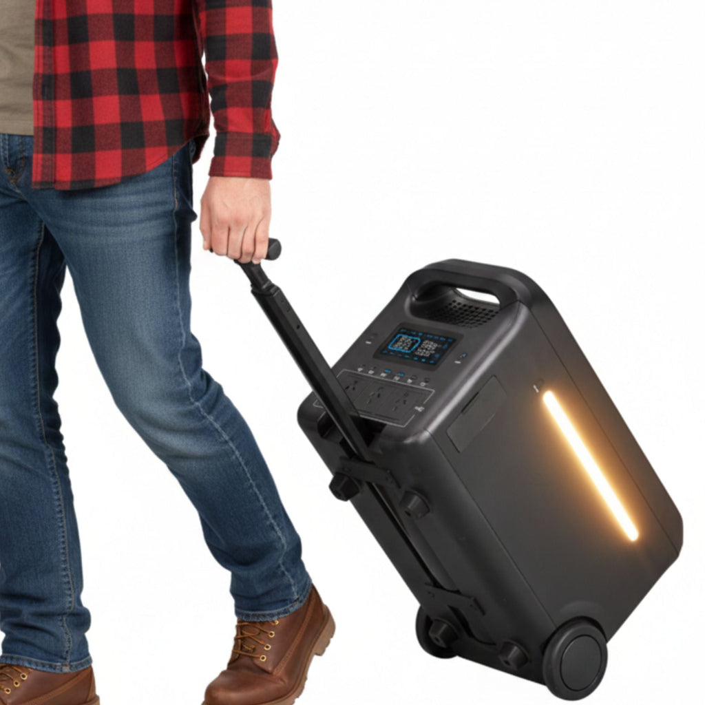 KickAss KickCharge 3000 Lithium Power Station - 3000W,  200Ah @ 12.8V