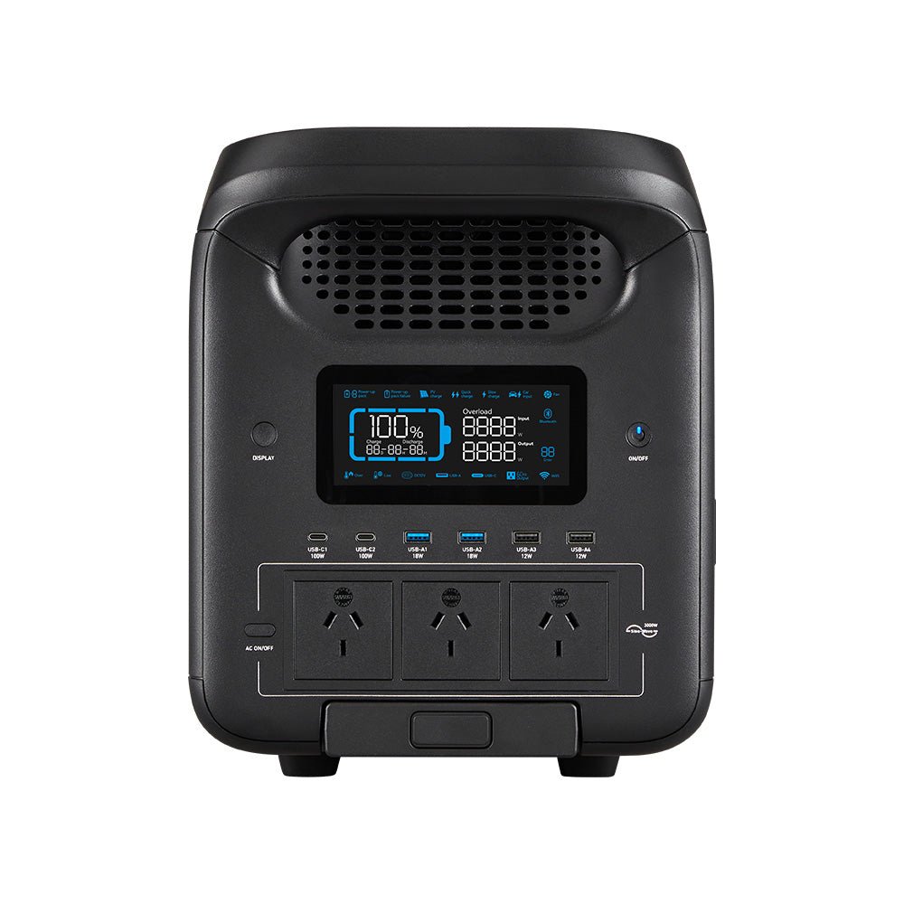 KickAss KickCharge 3000 Lithium Power Station - 3000W,  200Ah @ 12.8V