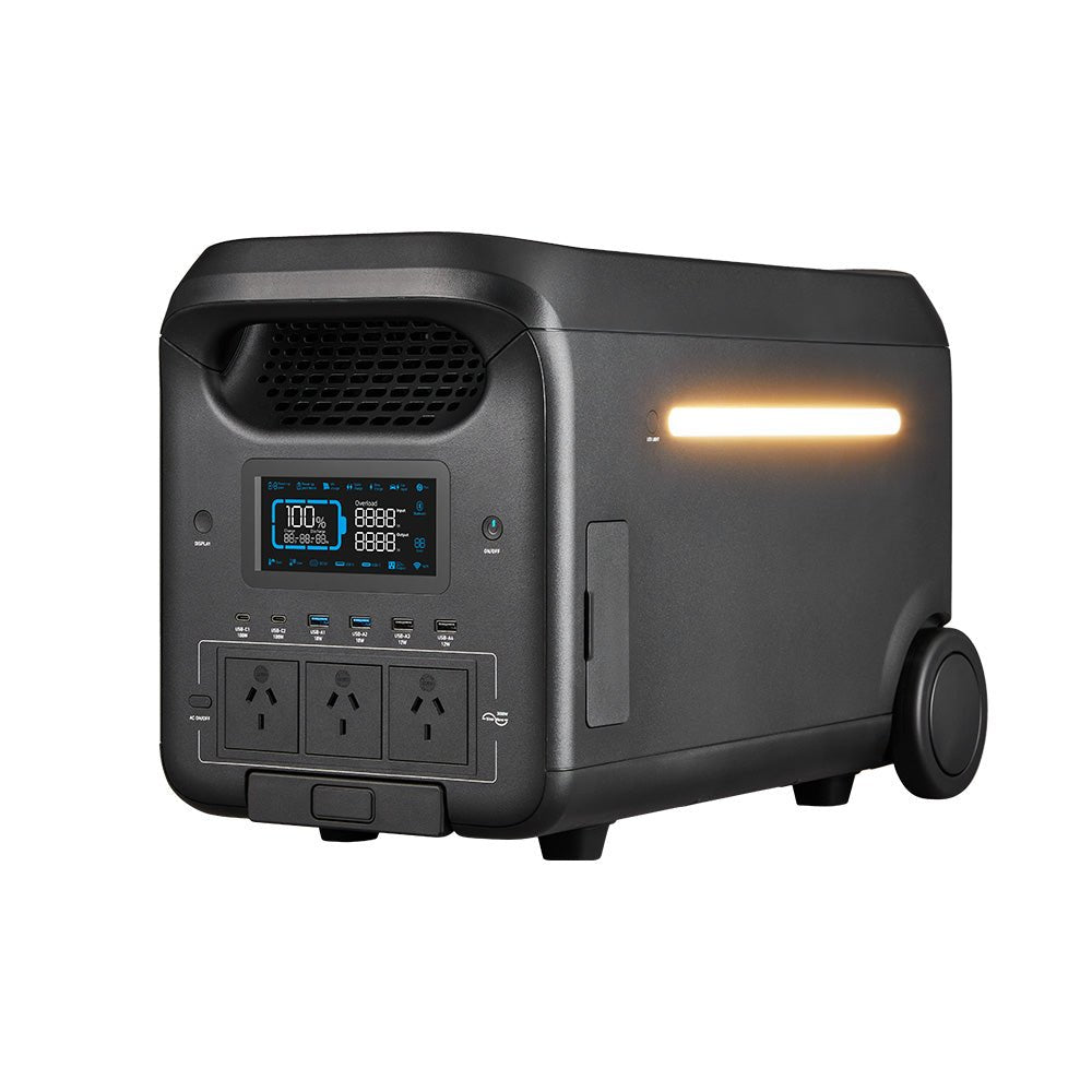 KickAss KickCharge 3000 Lithium Power Station - 3000W,  200Ah @ 12.8V