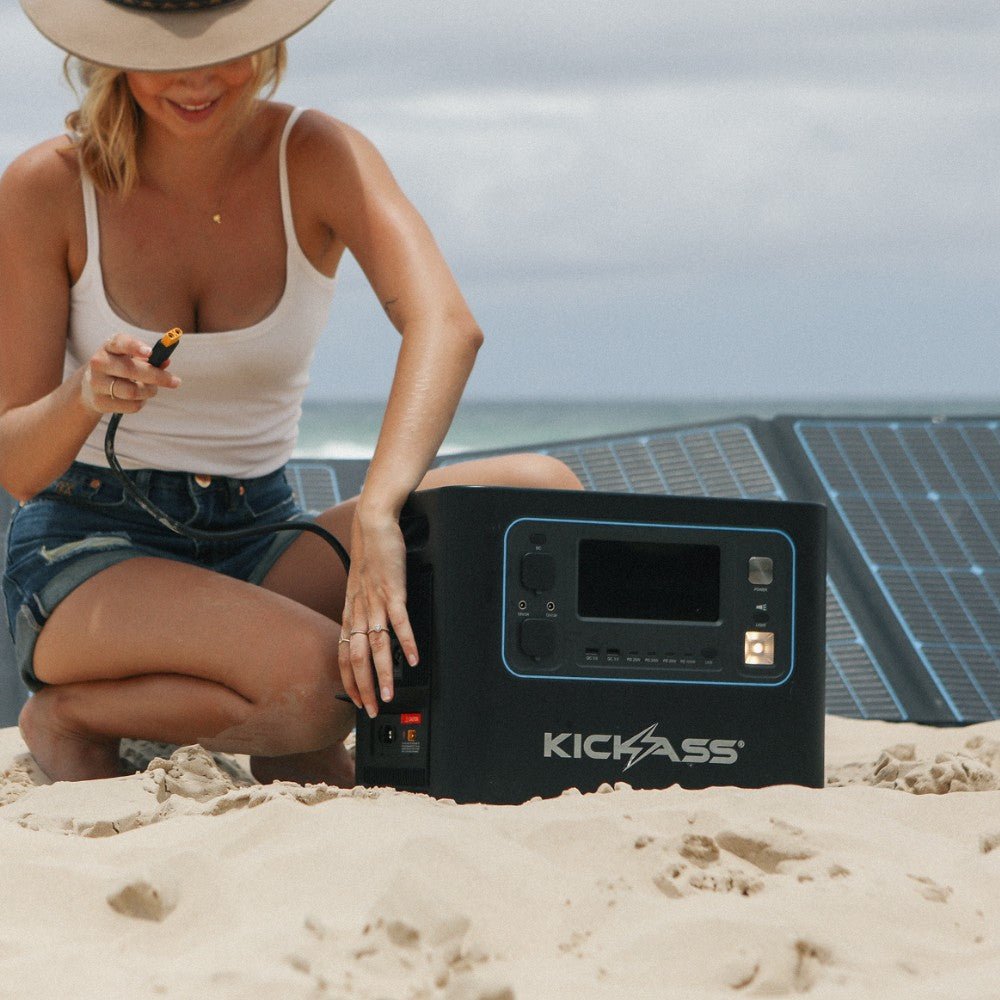 KickAss KickCharge 2400 Lithium Power Station - 2400W, 160Ah @ 12.8V
