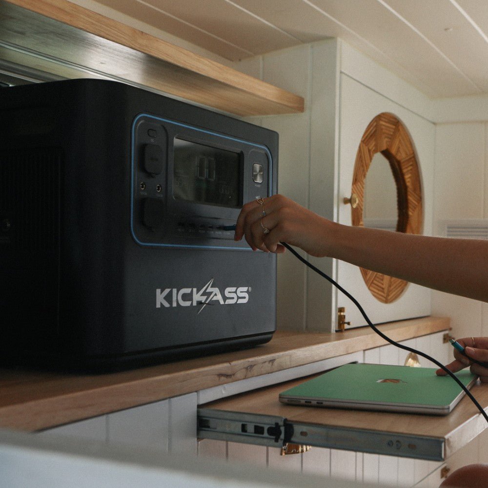 KickAss KickCharge 2400 Lithium Power Station - 2400W, 160Ah @ 12.8V